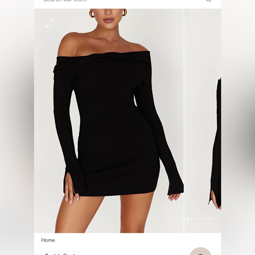 Pretty Little Thing Black Dress